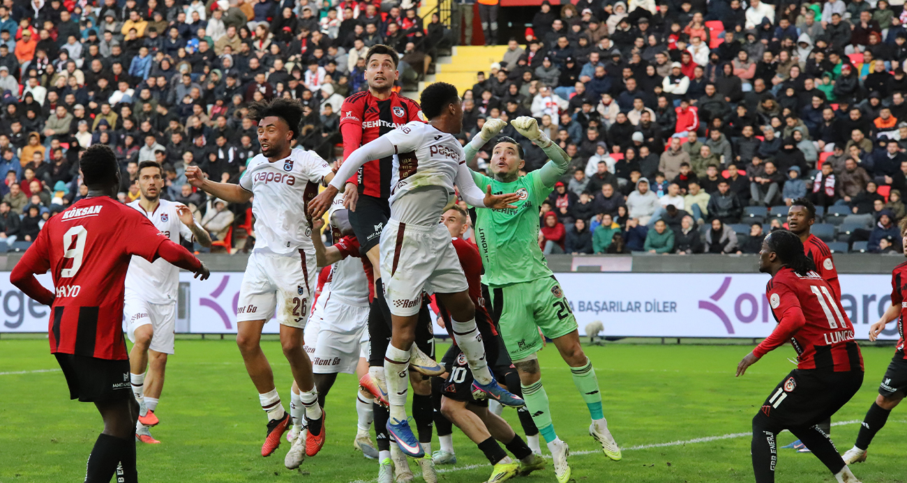Goller ilk yarıda geldi! Trabzonspor, Gaziantep'te hata yapmadı
