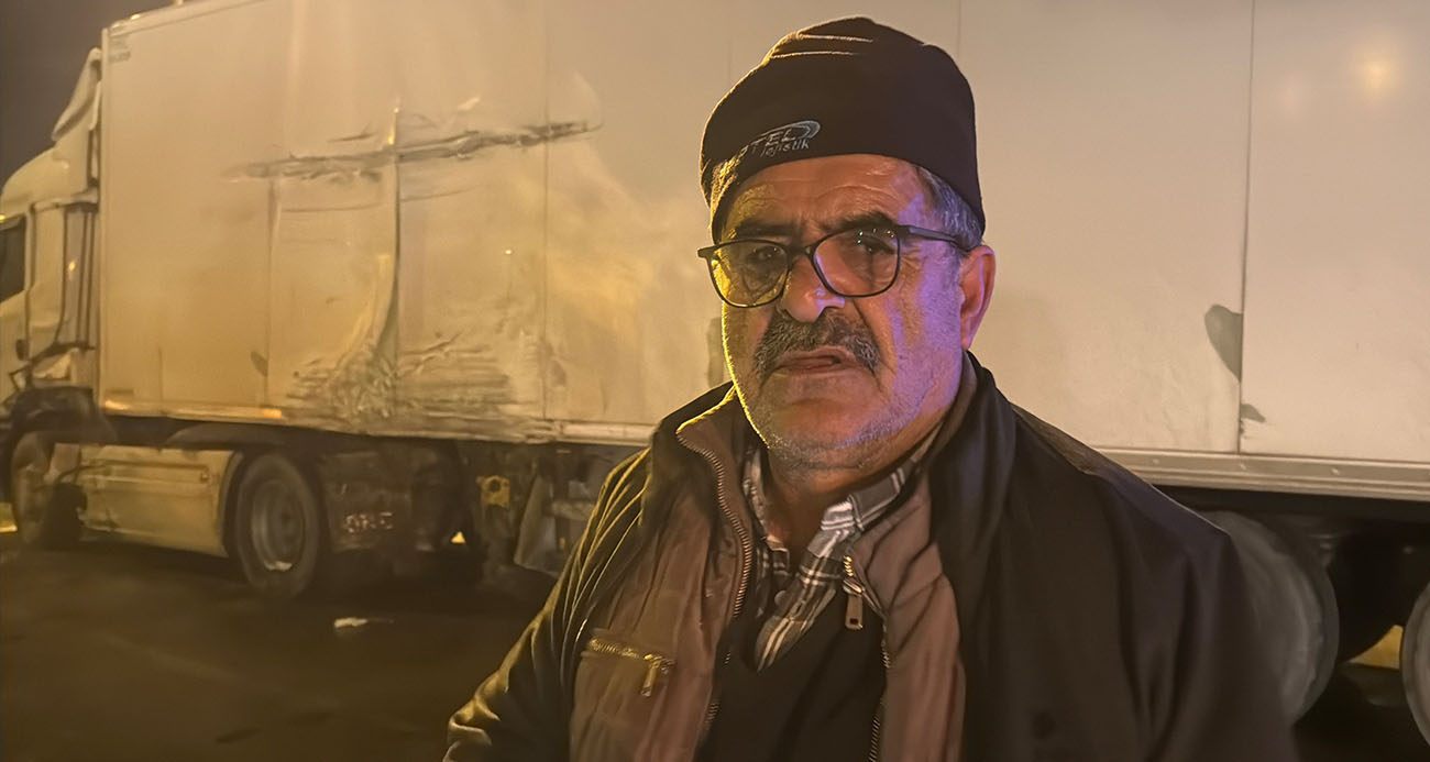 Otoyoldaki feci kazada tır sürücüsü yaşananları anlattı: 