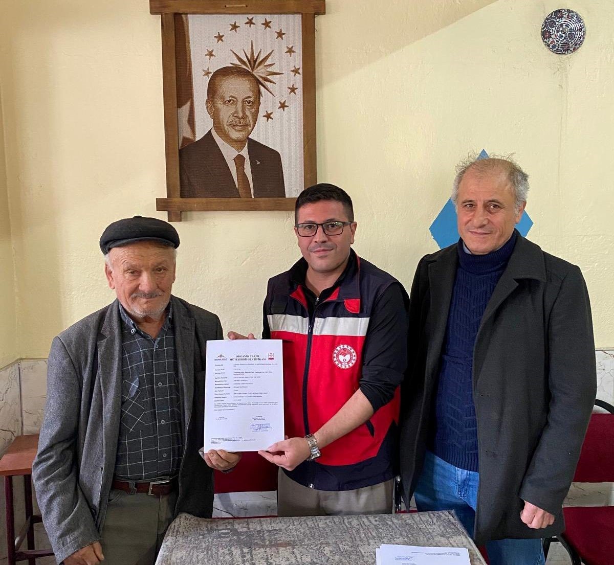 Göncek kavunu organik tarım kapsamına alındı