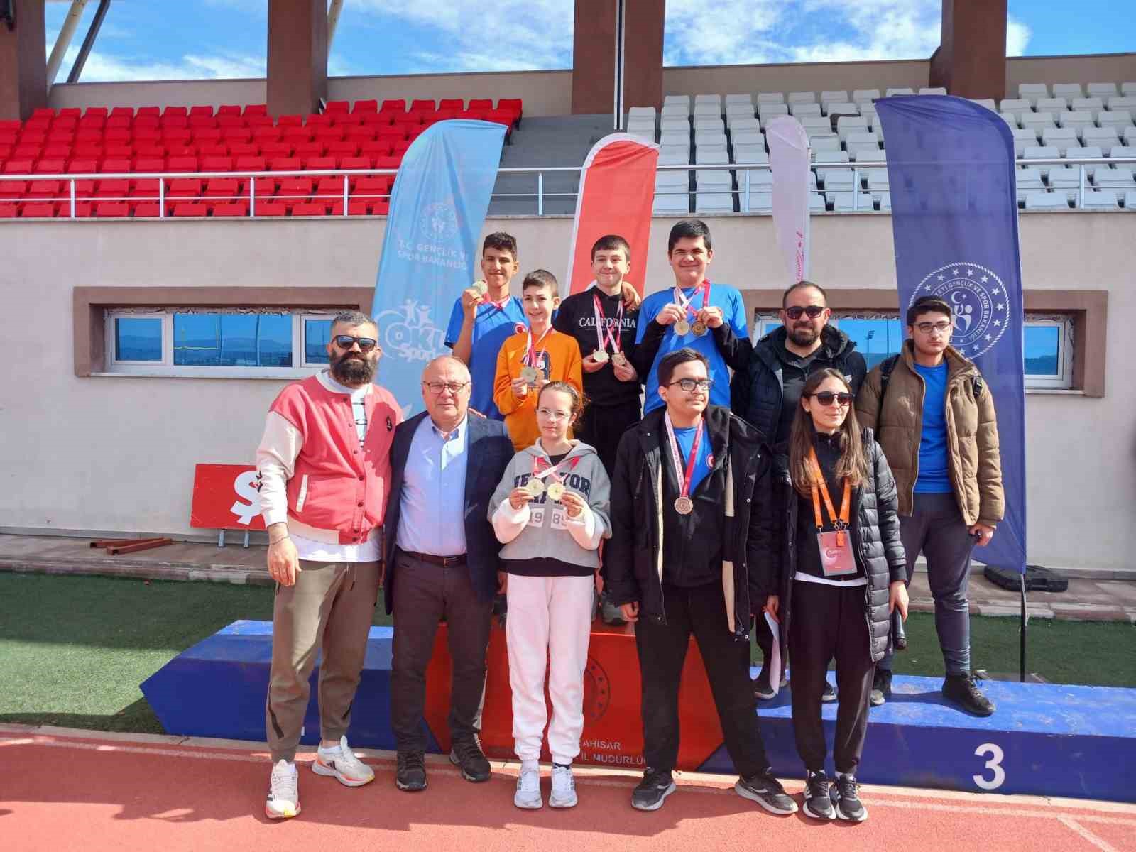 ‘Okul Sporları Özel Sporcular Gençler ve Yıldızlar Atletizm Müsabakaları’ tamamlandı