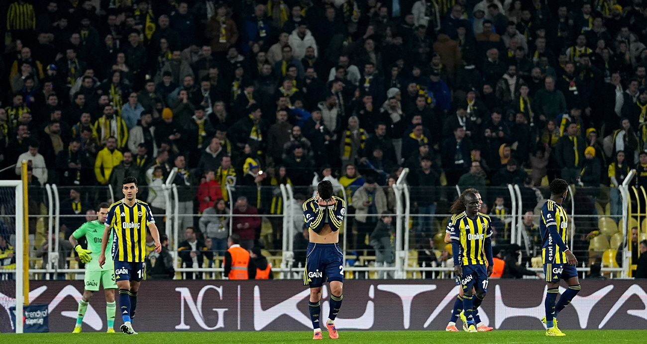 Fenerbahçe, evinde 4. kez puan kaybetti