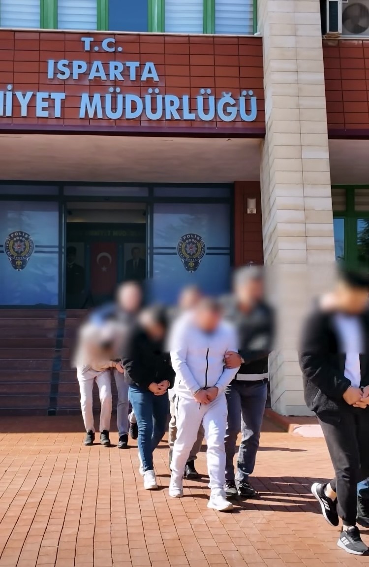 Isparta’da uyuşturucu operasyonu: 2 şüpheli tutuklandı