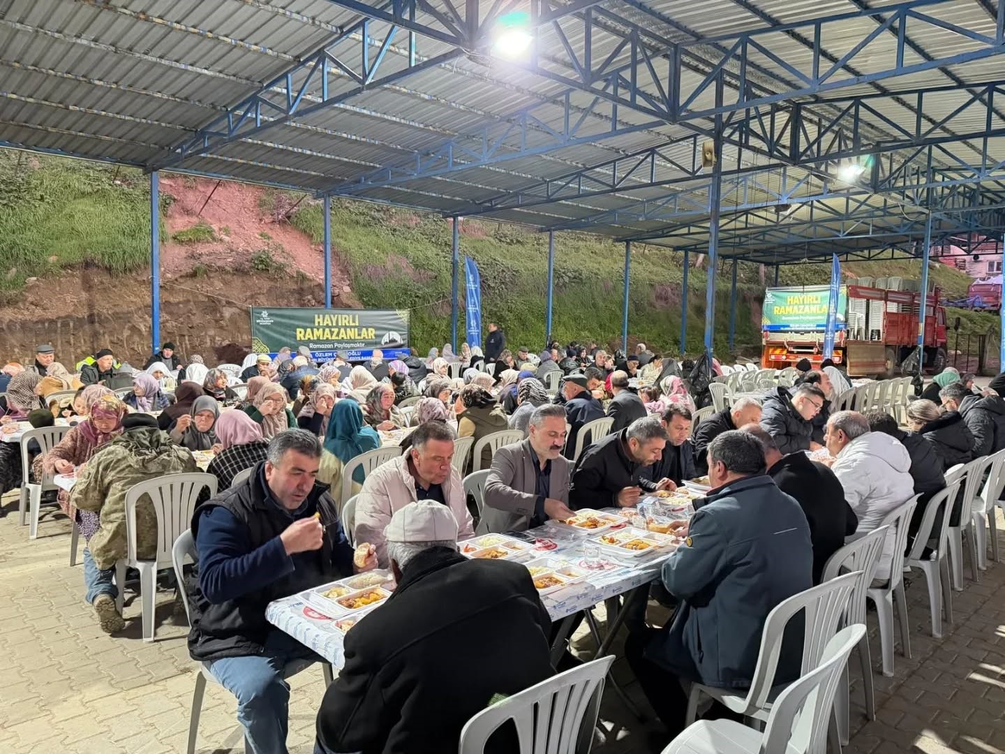 Aydın Büyükşehir’den Eğridere’de iftar sofrası