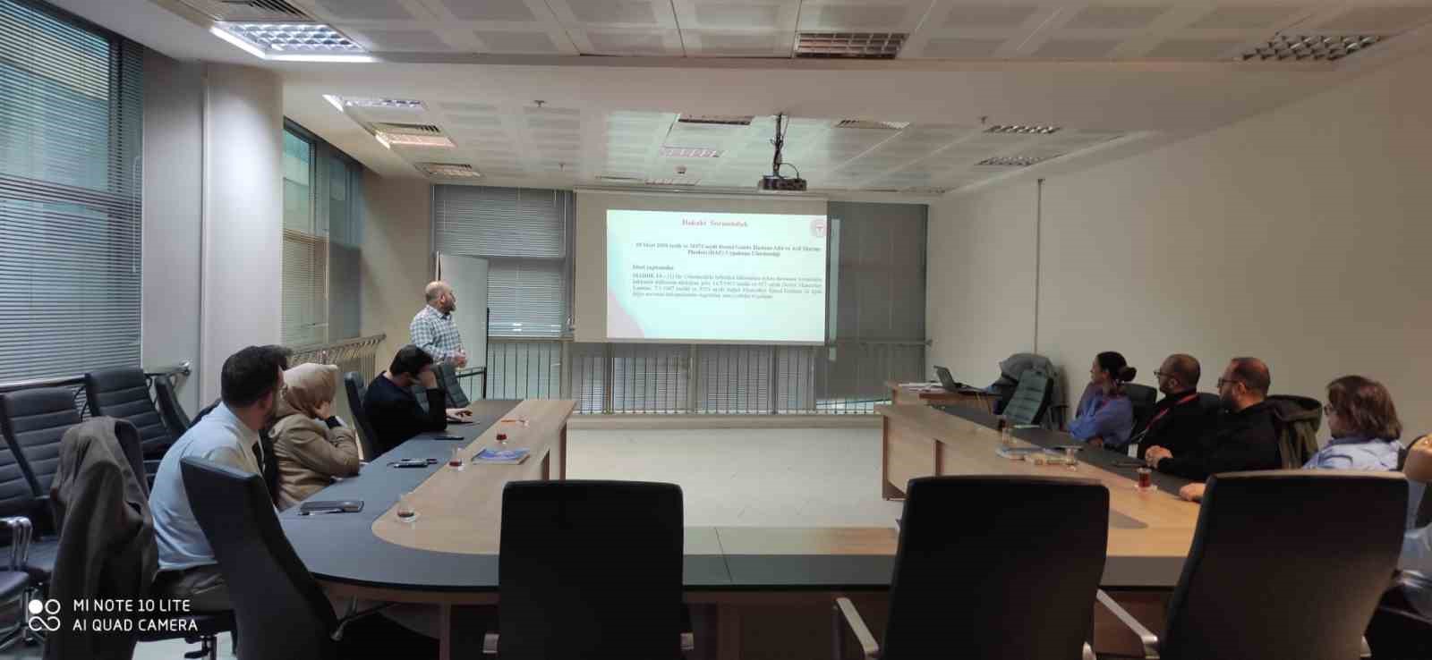 Düzce’de HAP yönetici eğitimi yapıldı