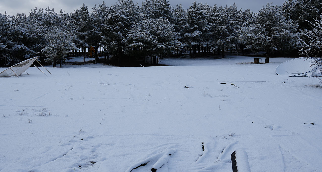 Ankara’da kar yağışı