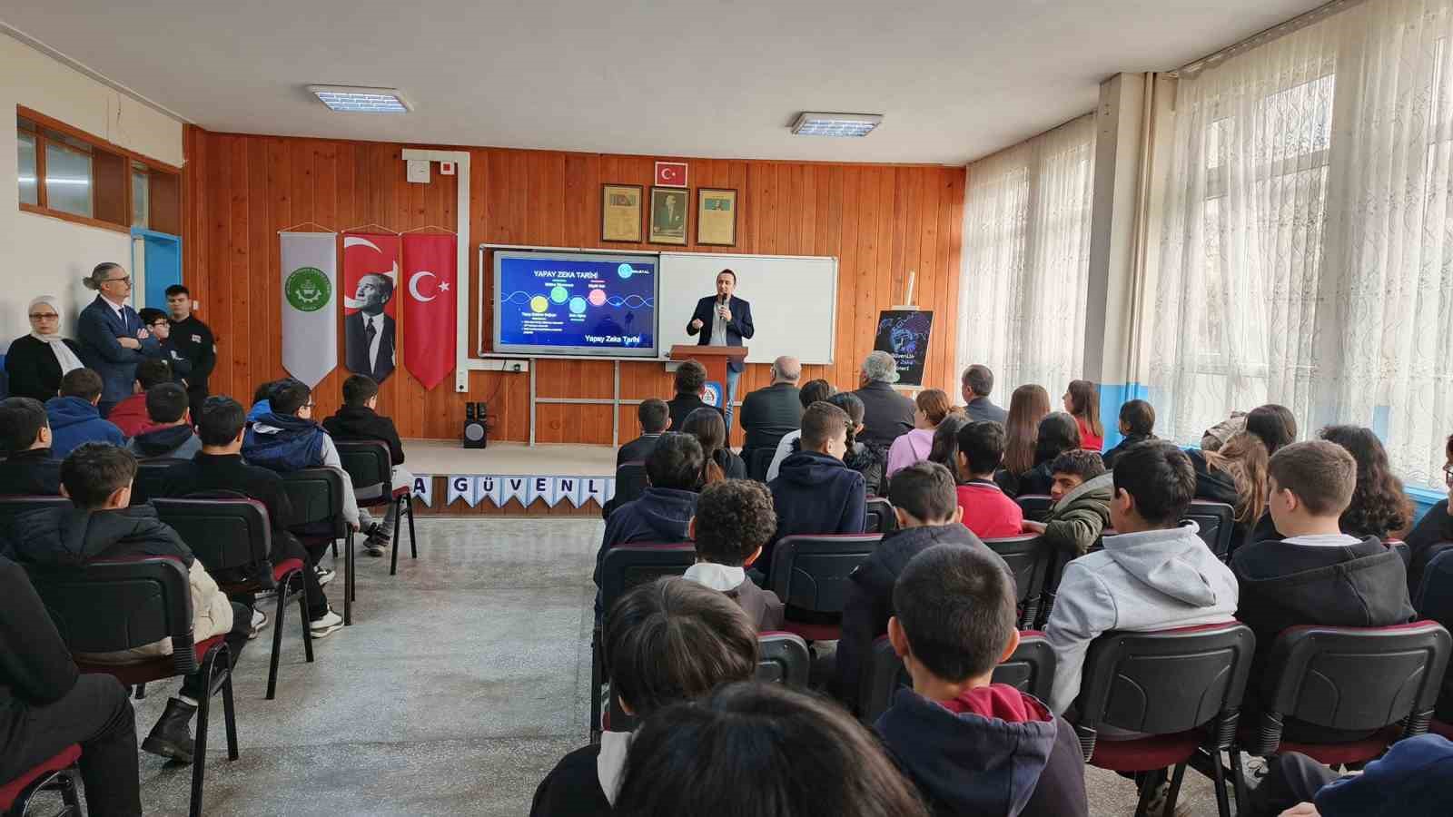 Bafra’da ortaokul öğrencilerine 