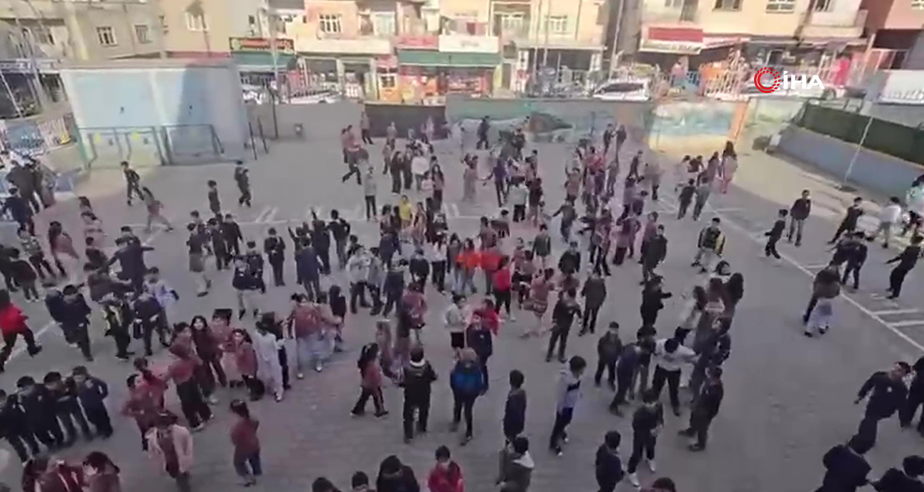 Kurtalan’da öğrenciler 