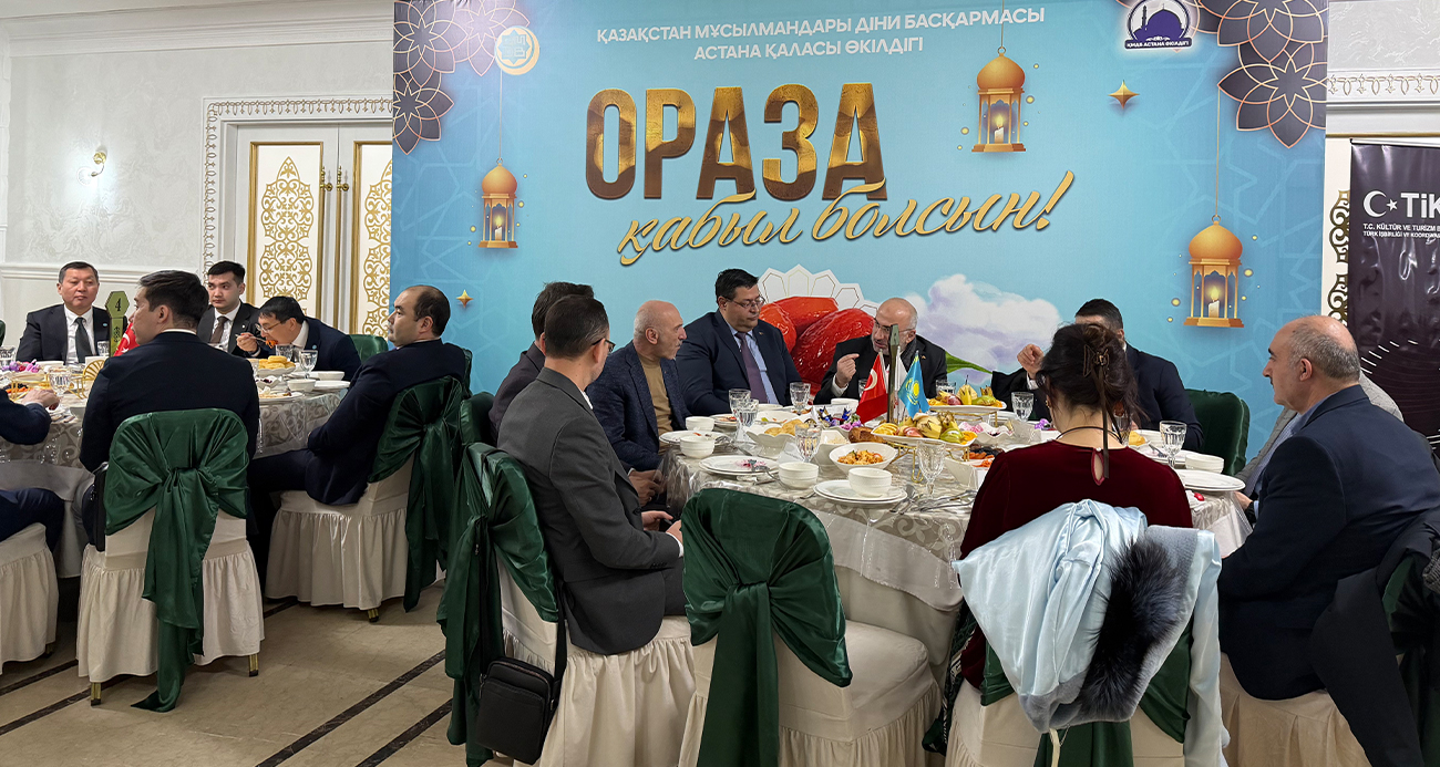 TİKA’dan Astana’da 500 kişilik iftar programı