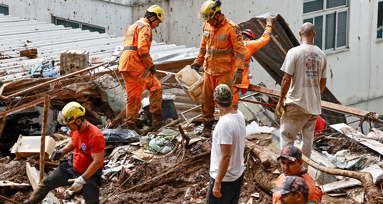 Brezilya'daki selde can kaybı 40'a yükseldi
