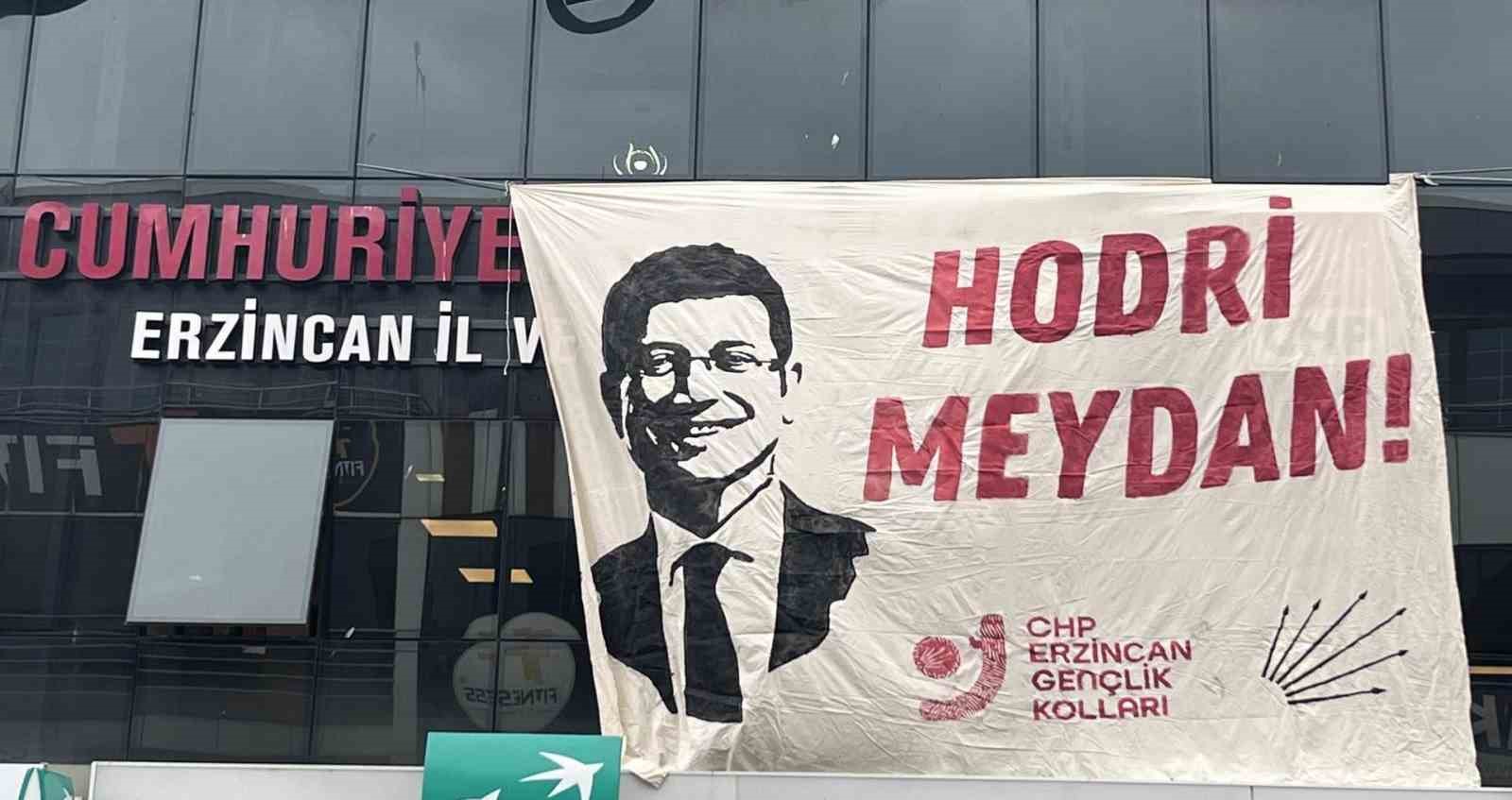 Gözaltına alınan CHP Erzincan İl Gençlik Kolları Başkanı serbest kaldı