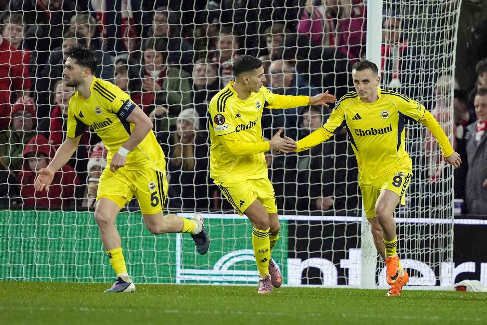 UEFA Avrupa Ligi: Nottingham Forest: 1 - Fenerbahçe: 2 (Maç sonucu)