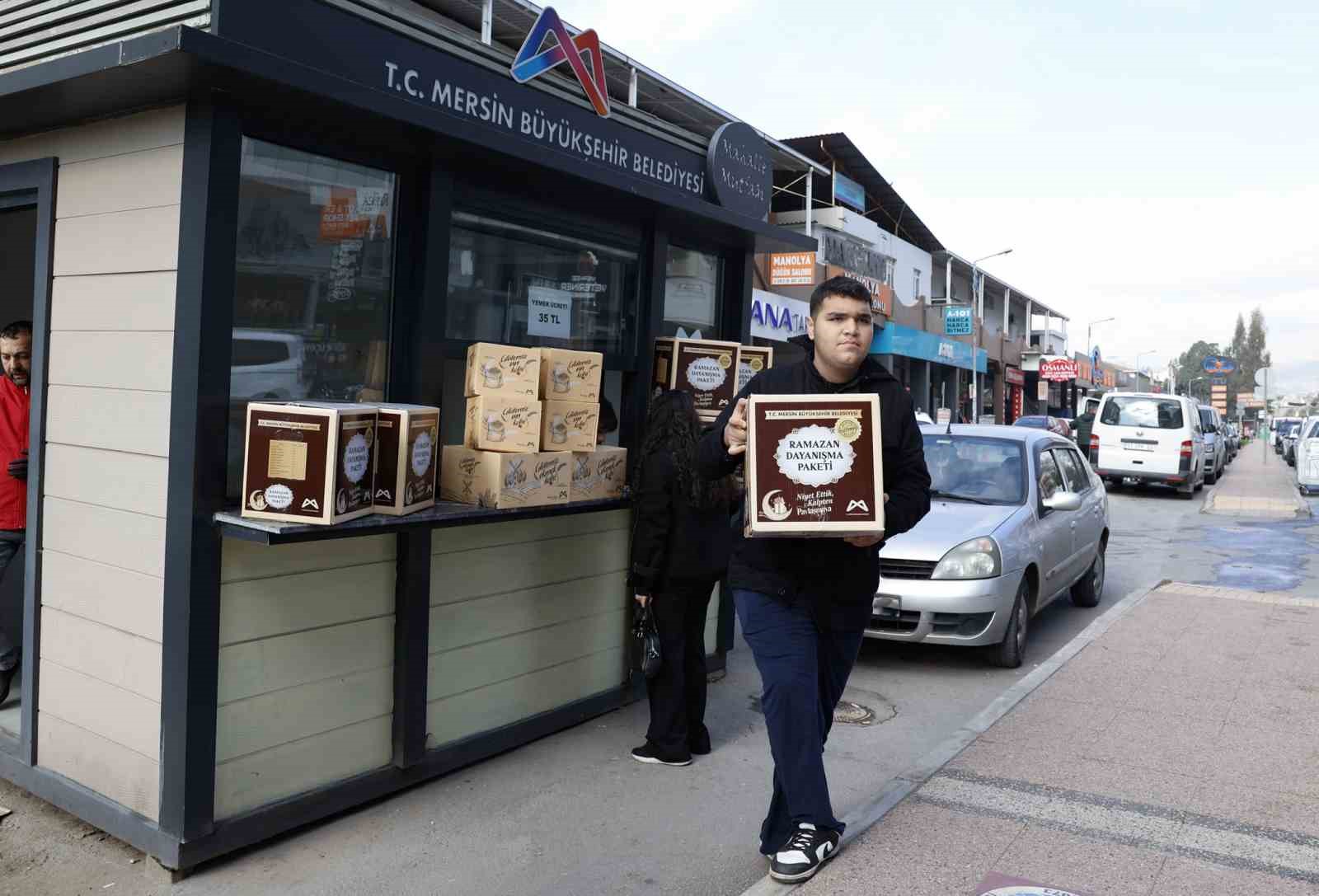 Mersin Büyükşehir Belediyesinden çölyak hastalarına Ramazan desteği