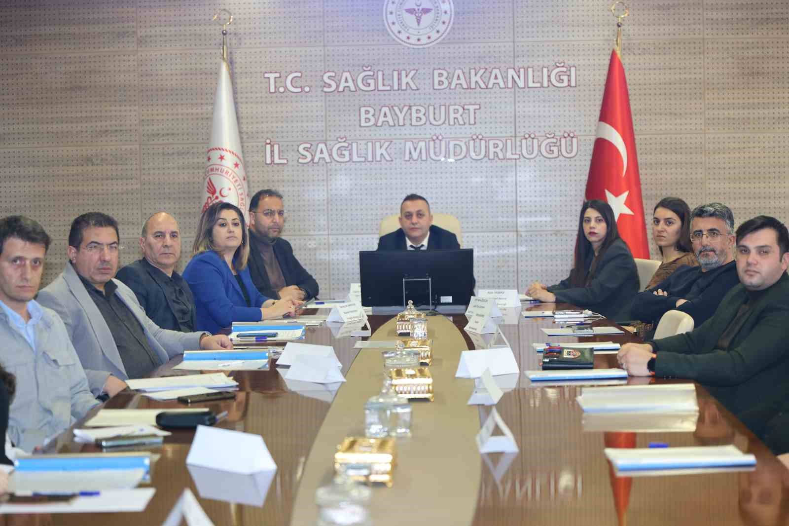 Bayburt’ta Çocuk İzlem Merkezi toplantısı yapıldı