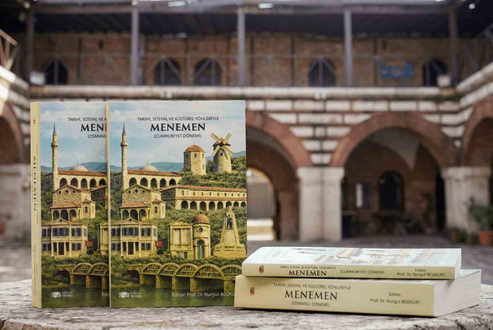 Menemen tarihi iki cilt kitap oldu