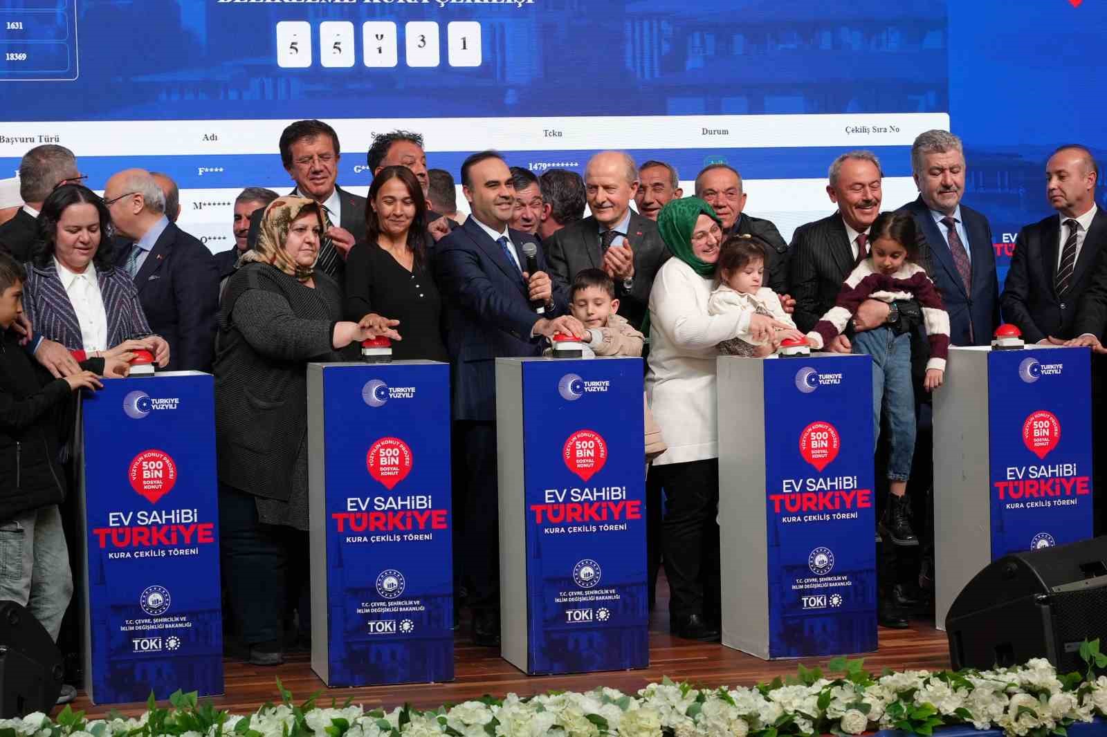 Yüzyılın Konut Projesinde Denizli Kura Çekimi yapıldı