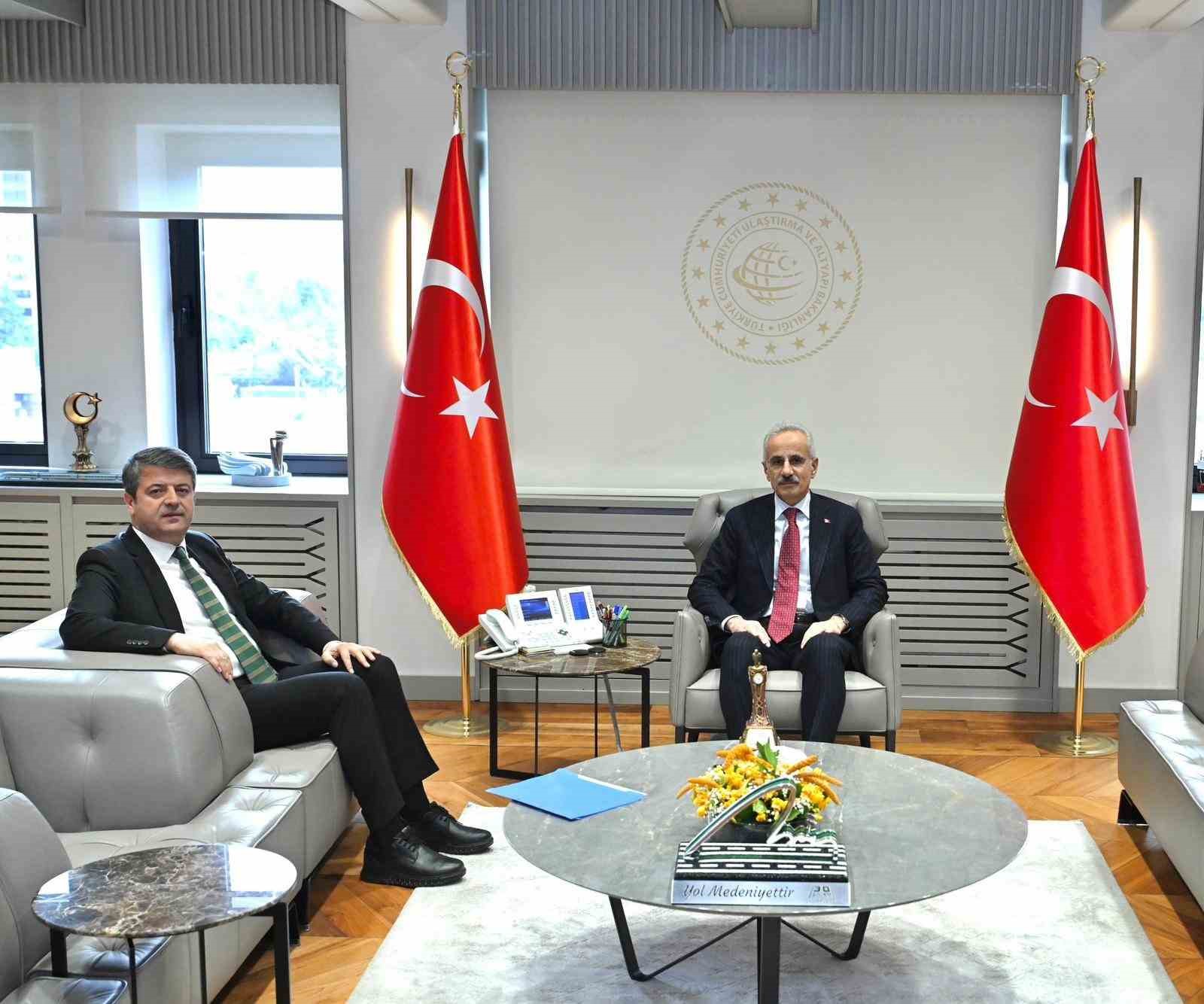 Başkan Tutdere Ankara’da temaslarda bulundu