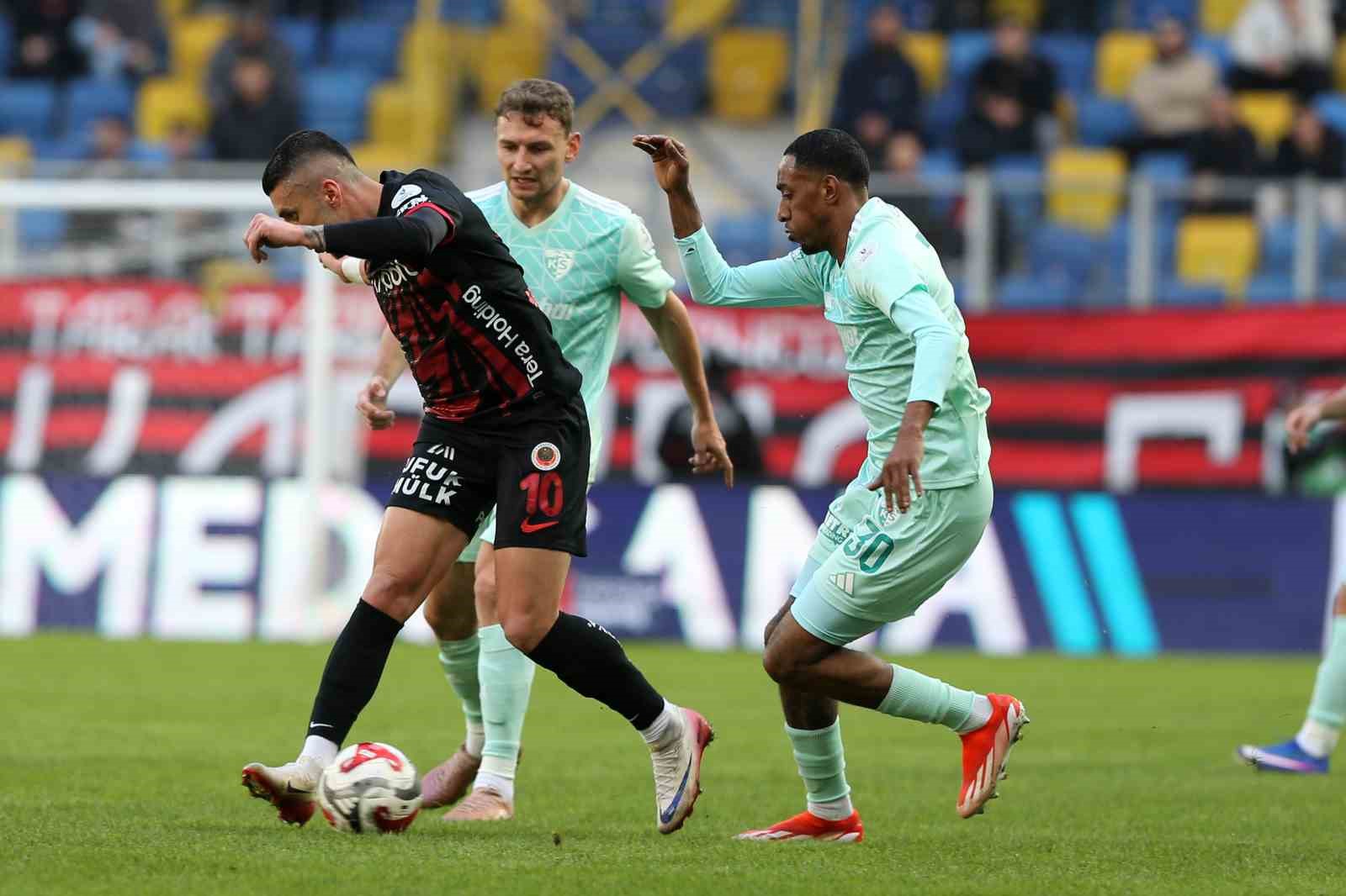 Trendyol Süper Lig: Gençlerbirliği: 0 - Kayserispor: 0 (İlk yarı)