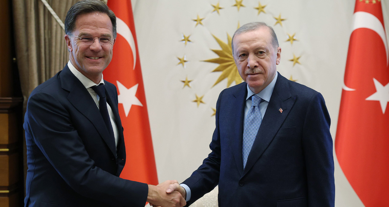 Cumhurbaşkanı Erdoğan, NATO Genel Sekreteri Rutte ile görüştü