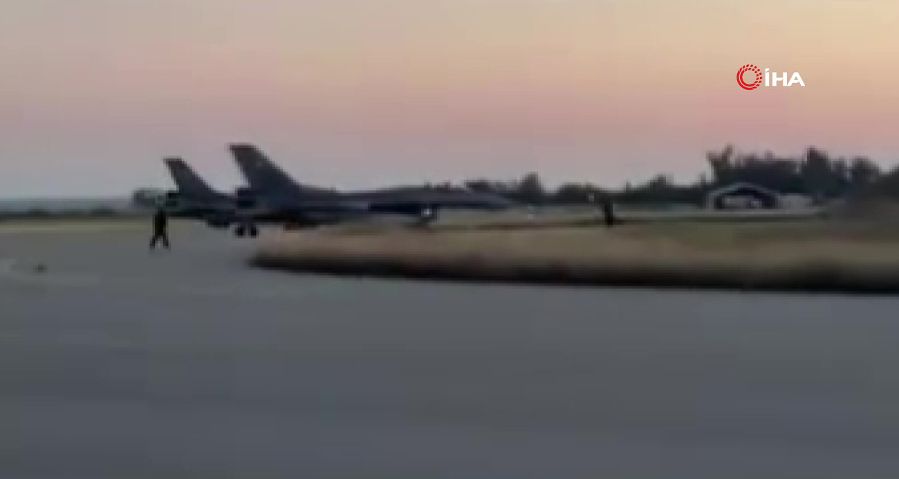 Yunan F-16’ları GKRY’ye konuşlandı