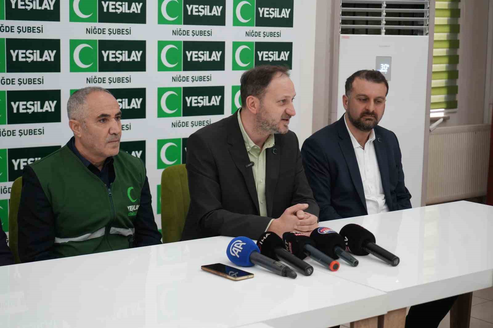 Türkiye Yeşilay Cemiyeti Genel Başkanı Dinç: 