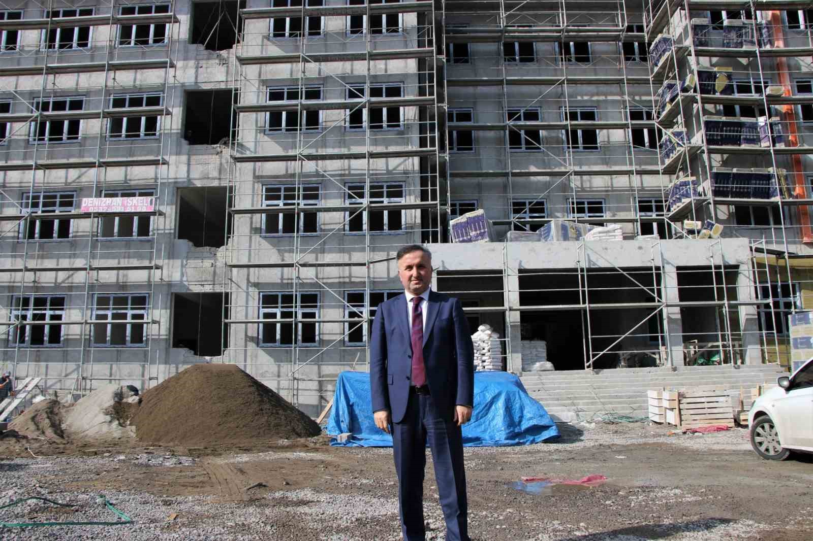 Kayseri’de ikili eğitimi sona erdirecek okulların inşaatları devam ediyor