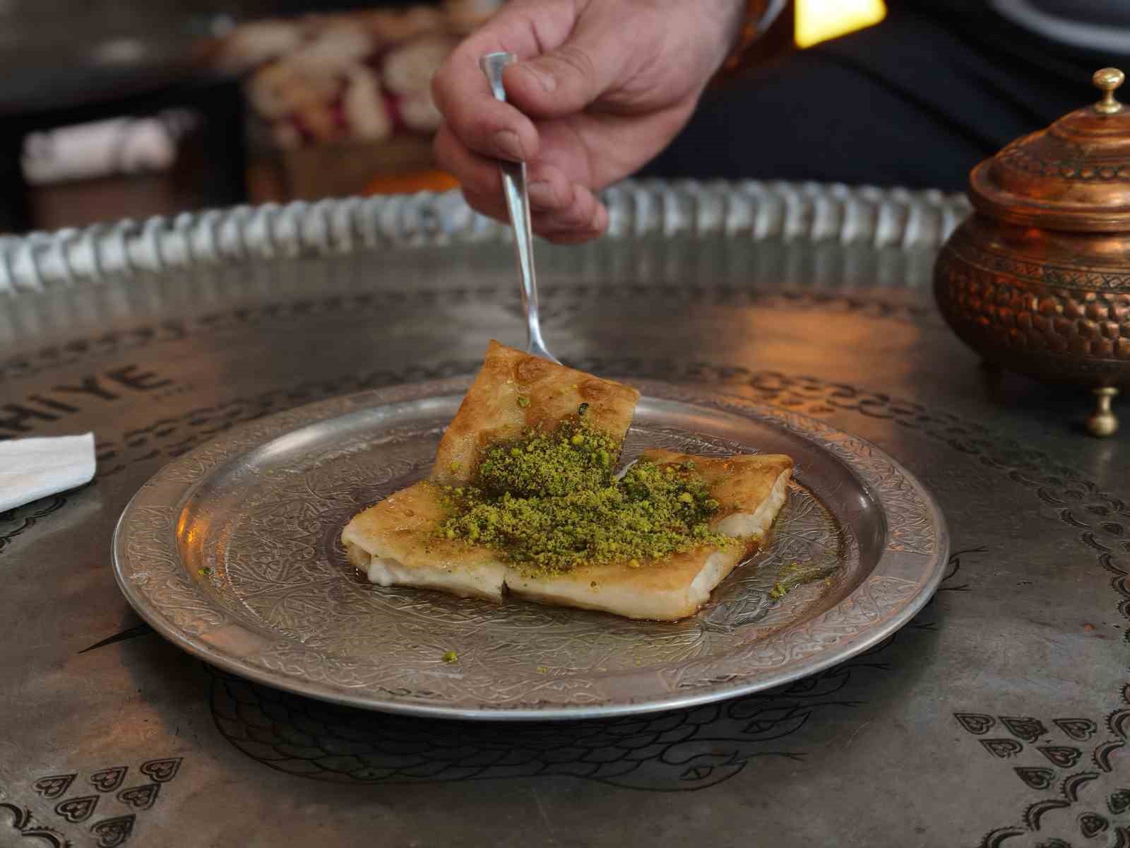 Mardin’de kahiye tatlısı geleneği Ramazan’da da yaşatılıyor