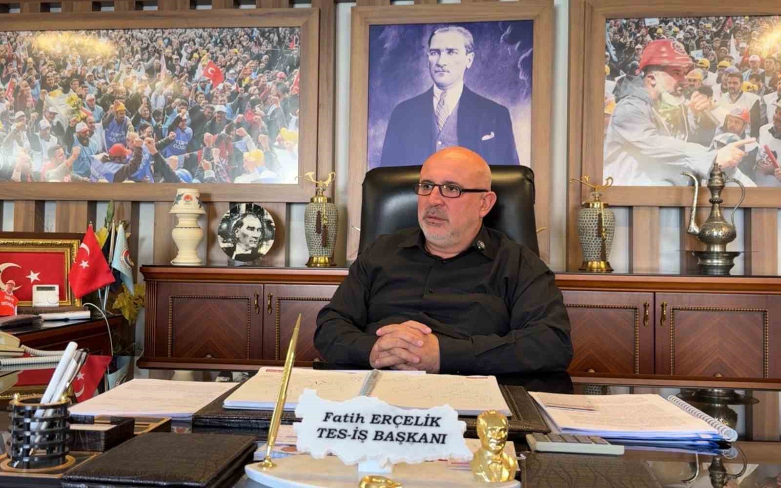 TES-İŞ Şube Başkanı Erçelik’ten Belediye Başkanlarına 