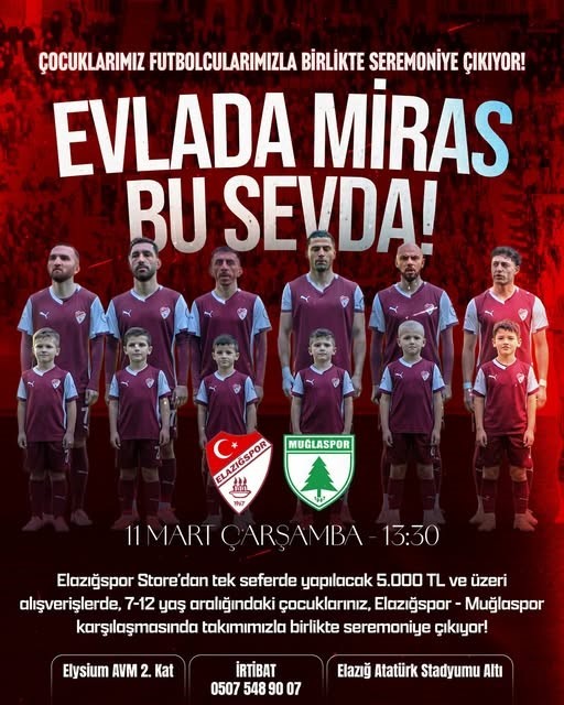 Elazığspor’dan seremoni açıklaması