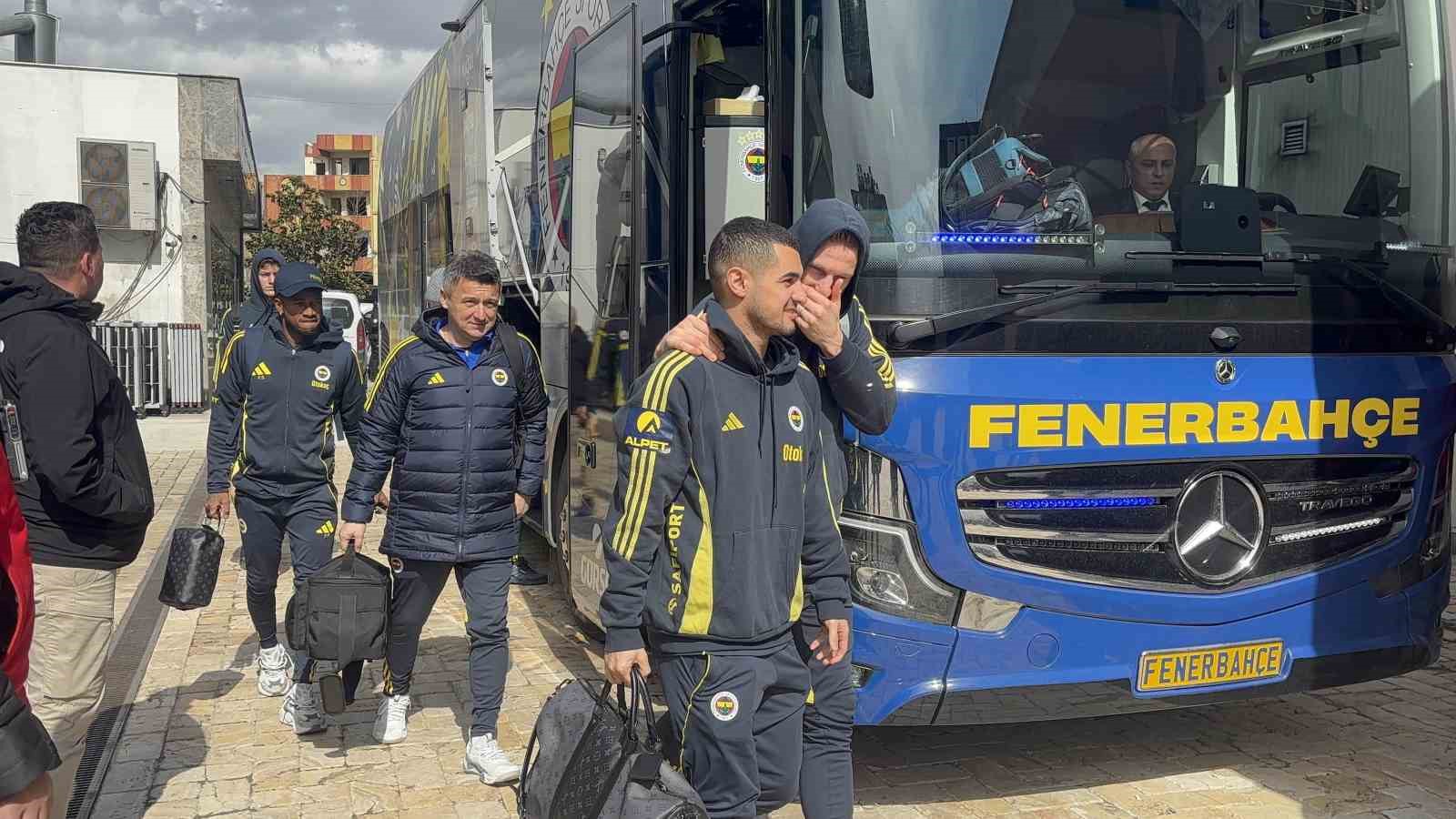Fenerbahçe, maç günü Gaziantep’e geldi