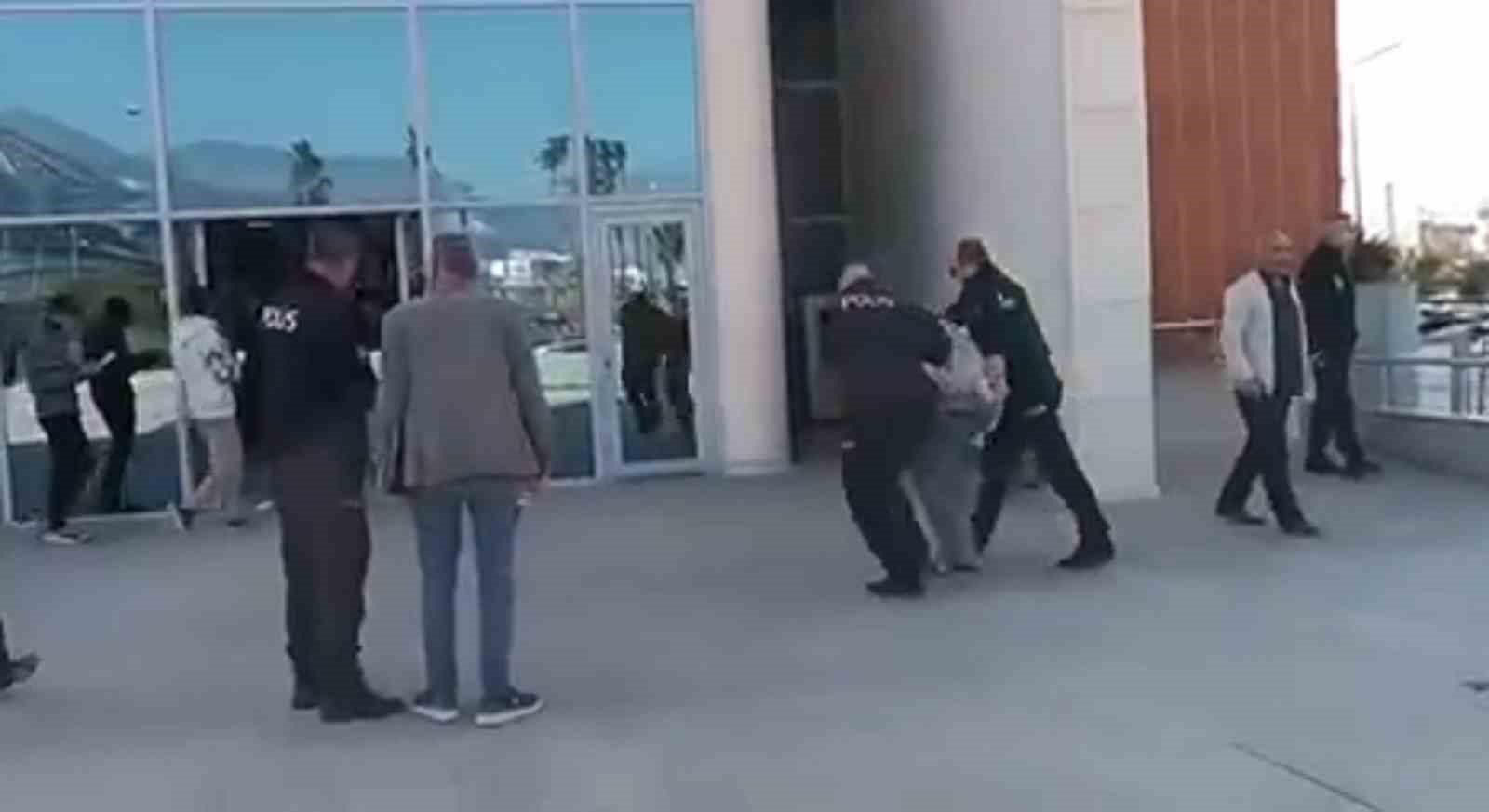 İskenderun’da tehdit olayının şüphelisi tutuklandı