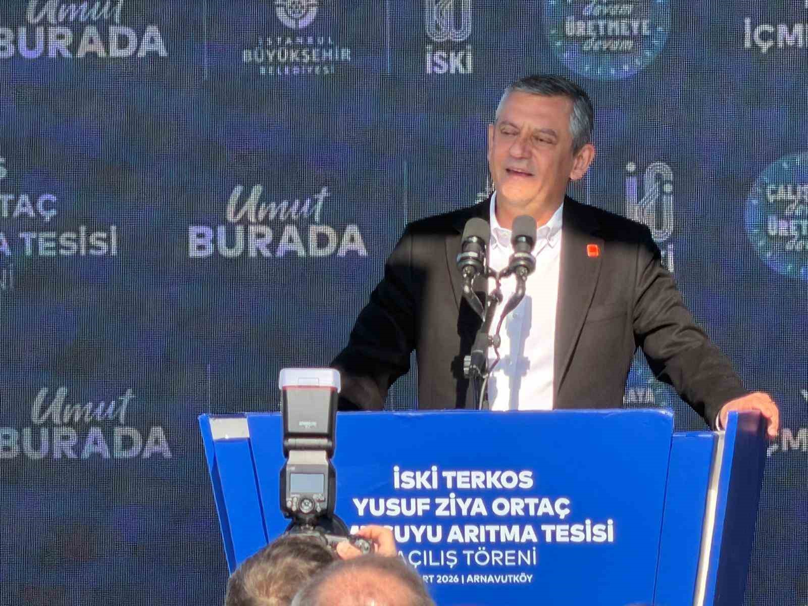 CHP Genel Başkanı Özel: 