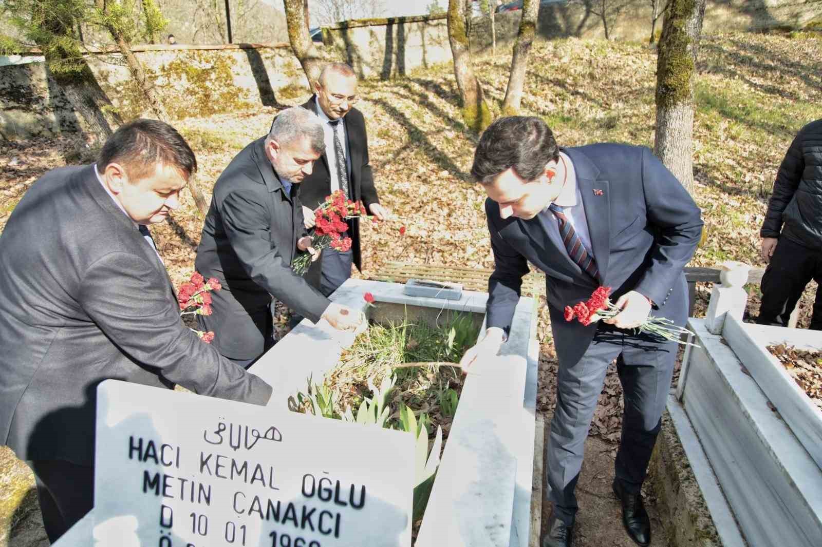 Maden şehitleri unutulmadı