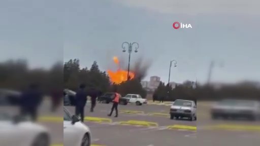 Nahçıvan Havalimanı'na İran kamikaze dronu düştü