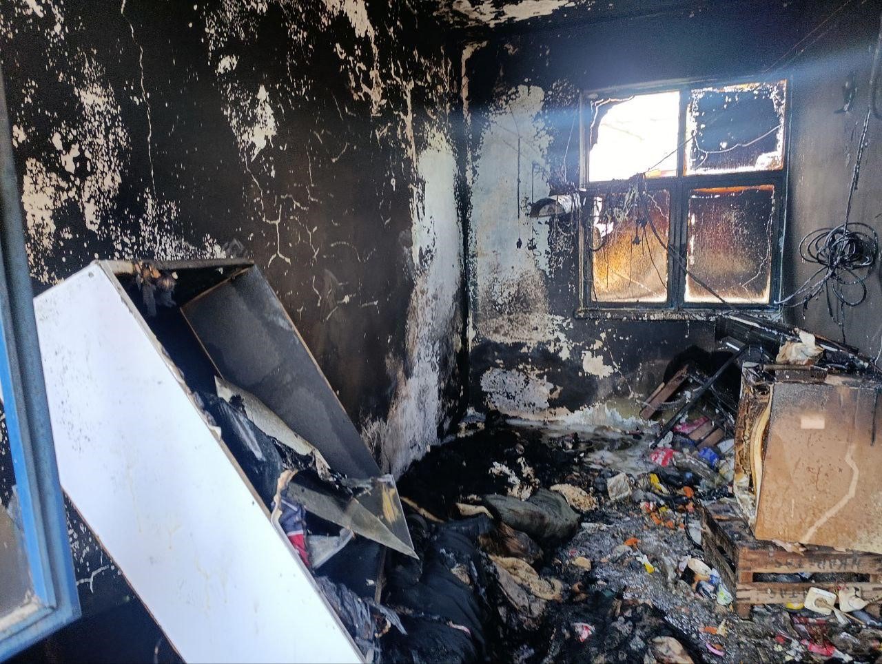 Kahramanmaraş’ta evde çıkan yangında 1 kişi hayatını kaybetti