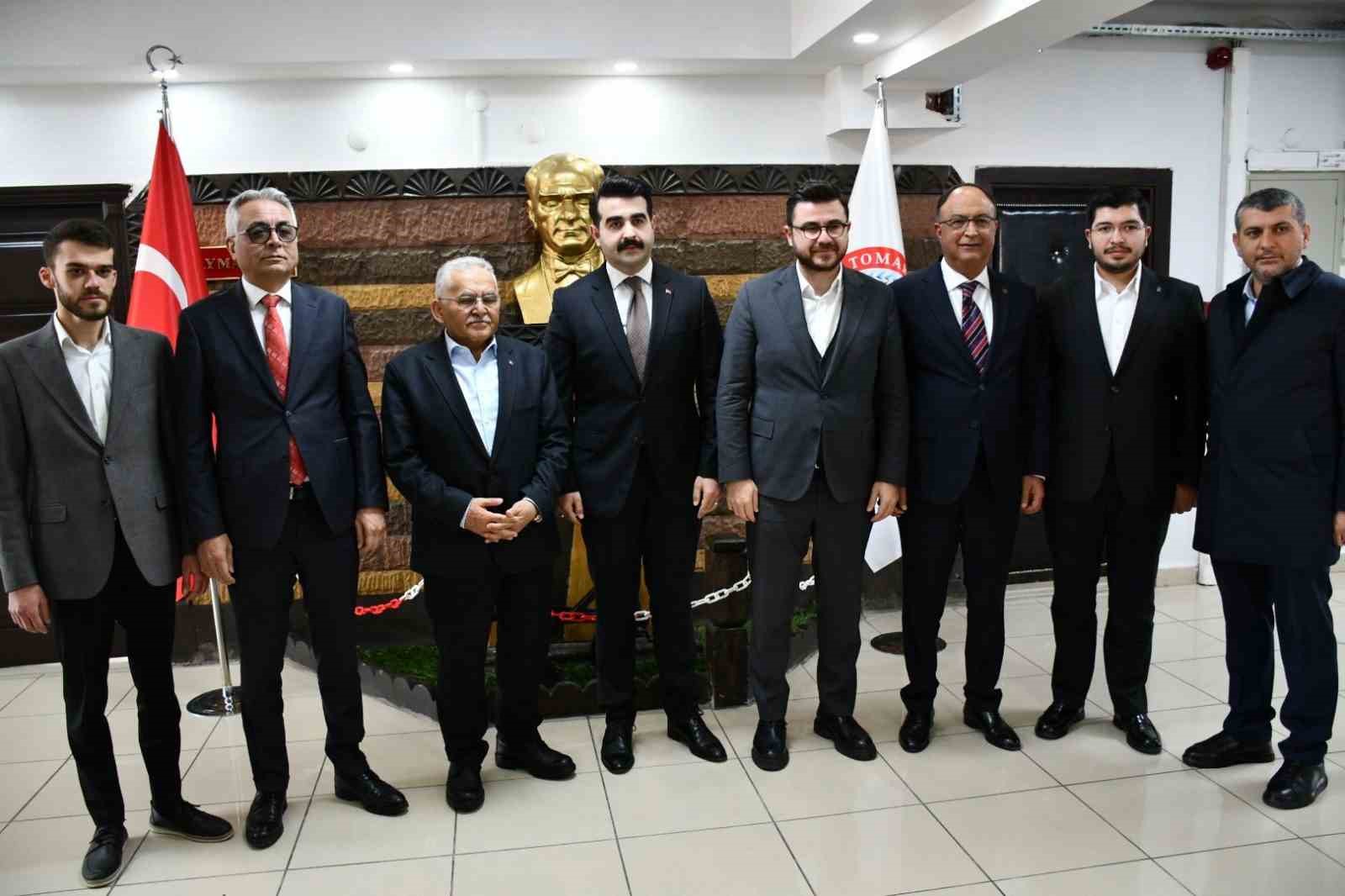 Büyükkılıç ve Okandan’dan Tomarza’ya ziyaret