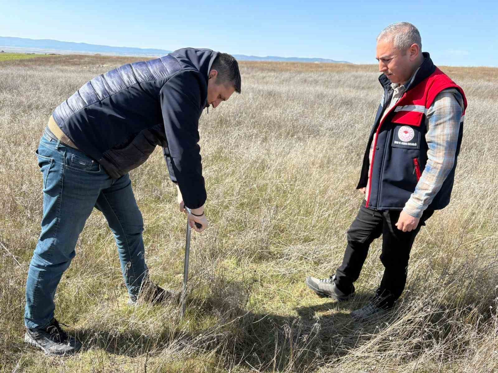 Evciler ve Dinar ilçelerinde arazi sınıflandırma tespit çalışması yapıldı