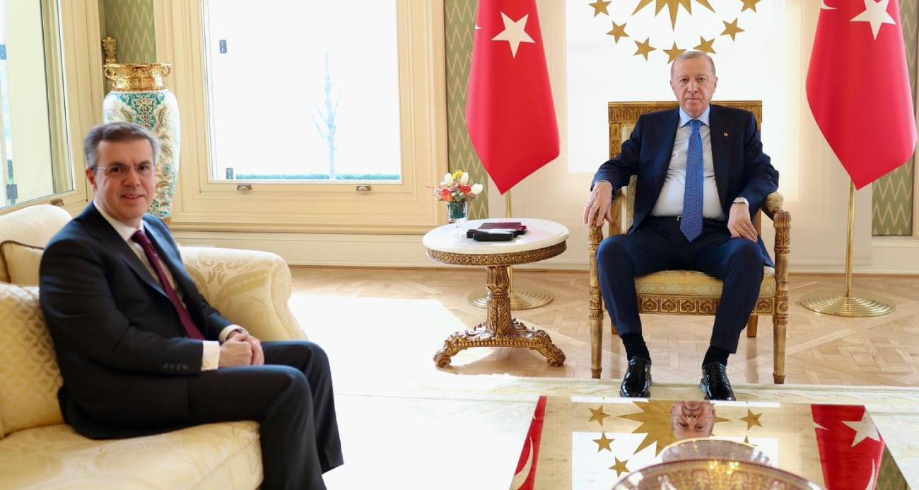 Cumhurbaşkanı Erdoğan, İhlas Holding Yönetim Kurulu Başkanı Ören’i kabul etti