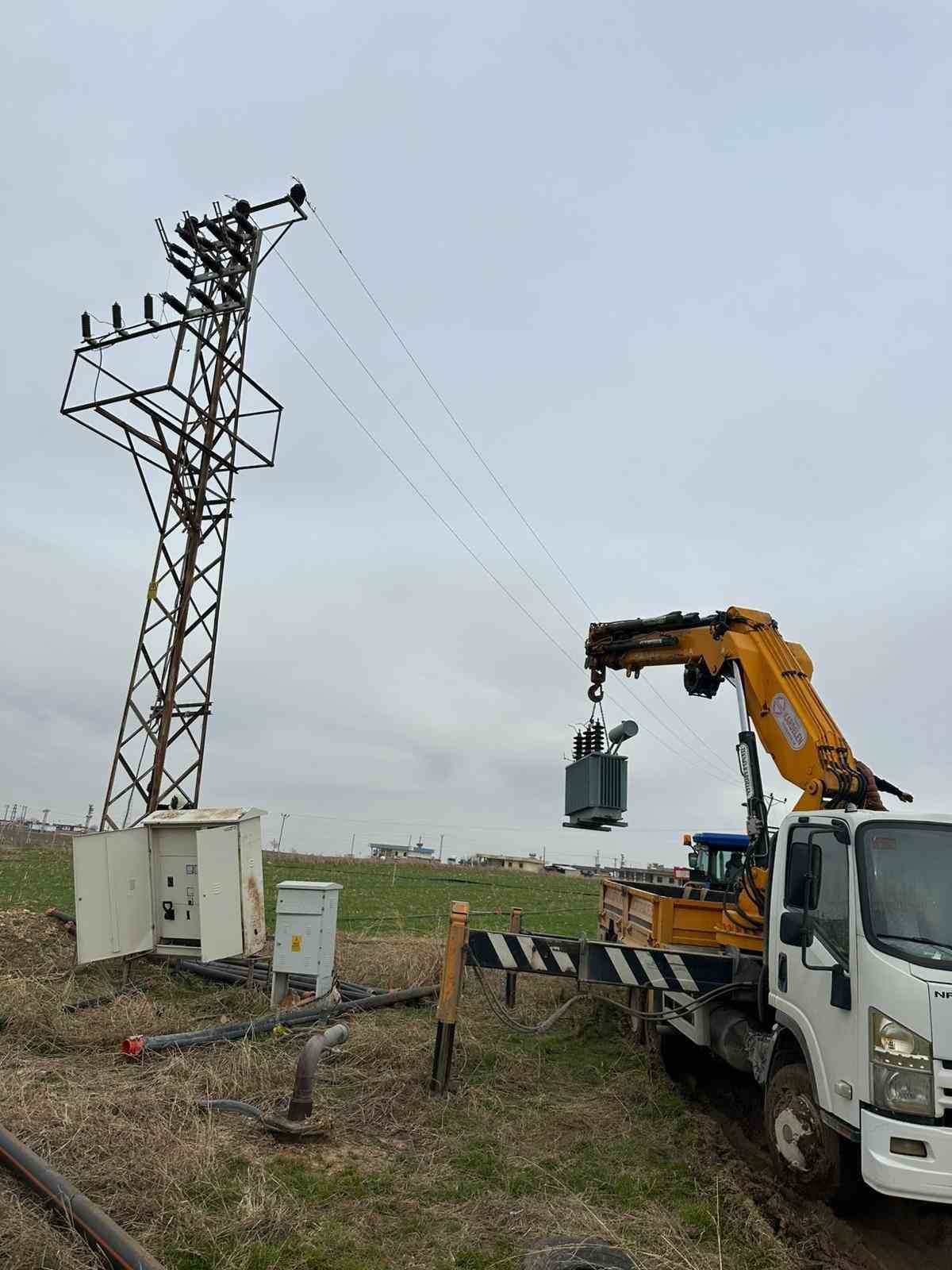 Dicle Elektrik, kaçak trafoya el koydu
