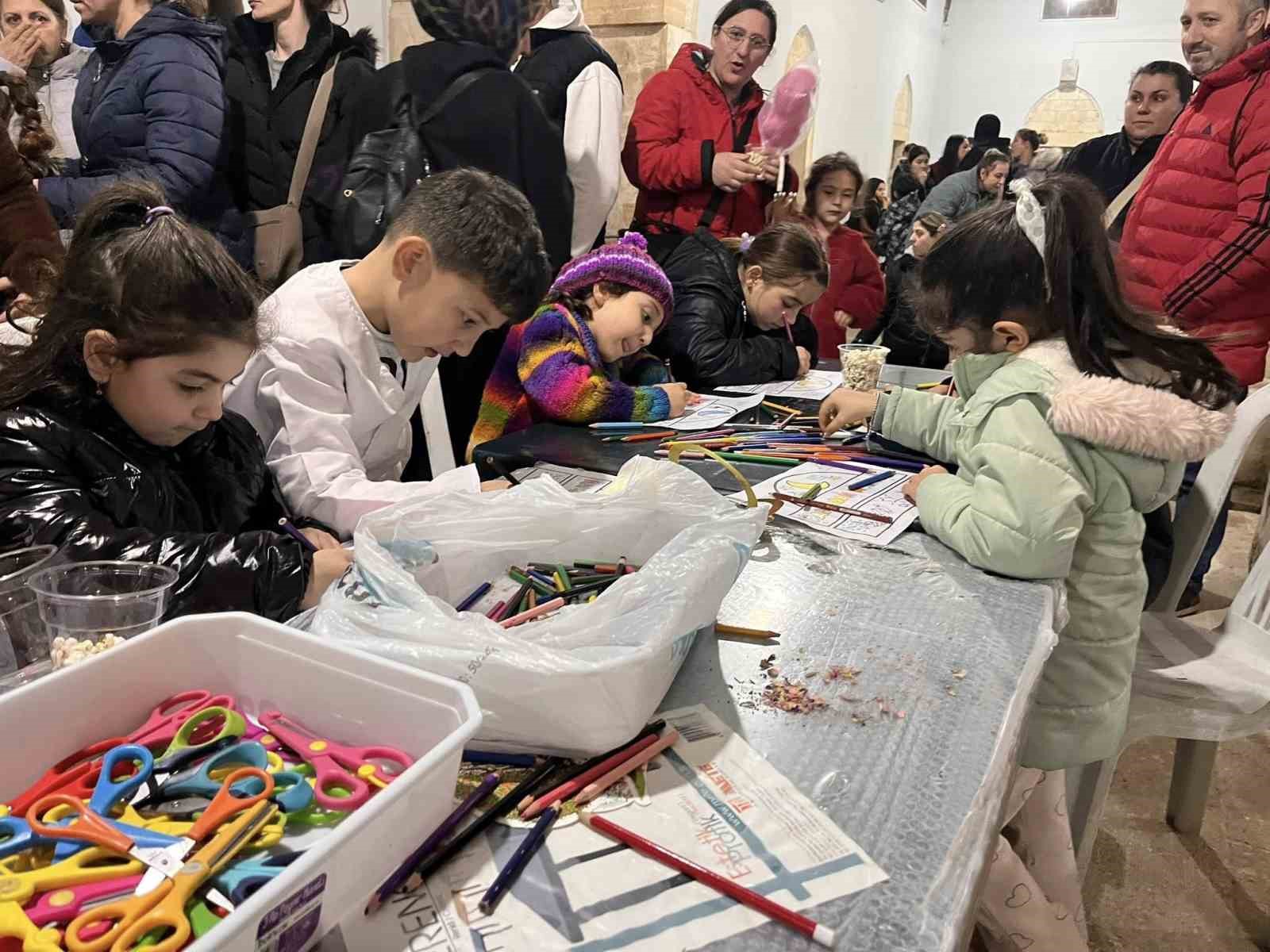 Çocuklar Ramazan şenliğinde eğlendi