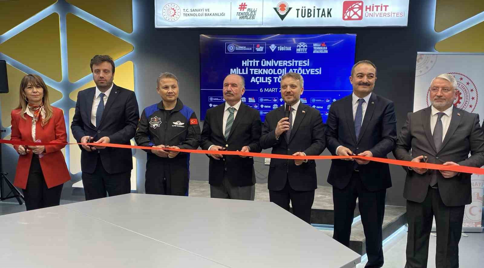 Hitit Üniversitesi Milli Teknoloji Atölyesi törenle kaplarını öğrencilere açtı