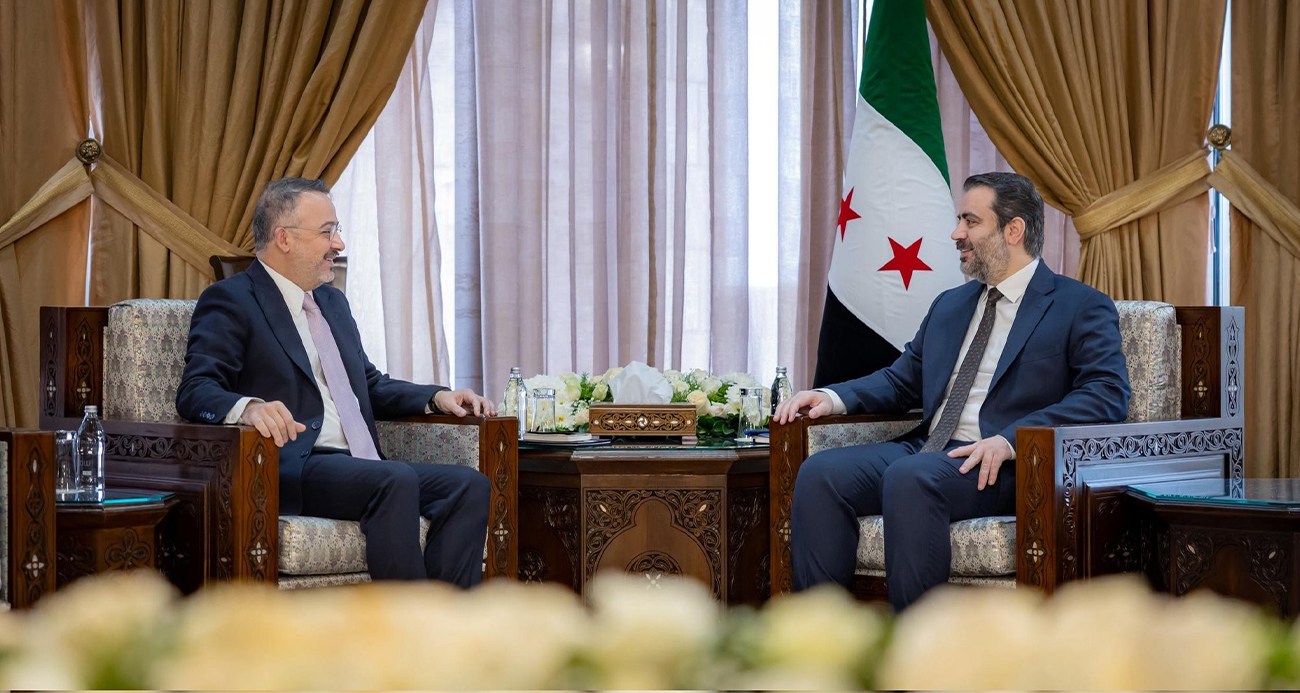 Büyükelçi Yılmaz, Suriye Dışişleri Bakanı Şeybani ile bir araya geldi