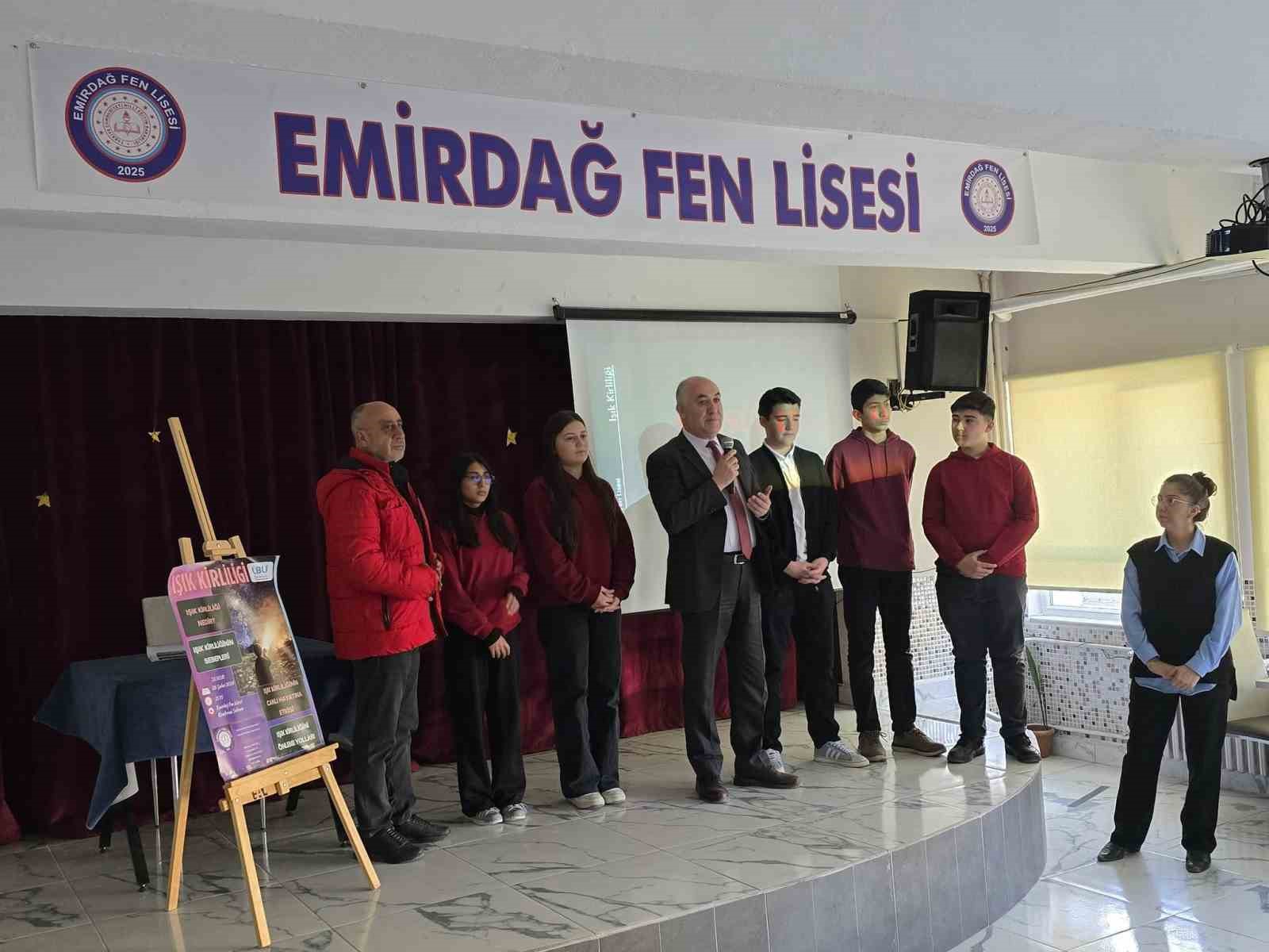 ‘Işık Kirliliği’ sunumu büyük ilgi gördü