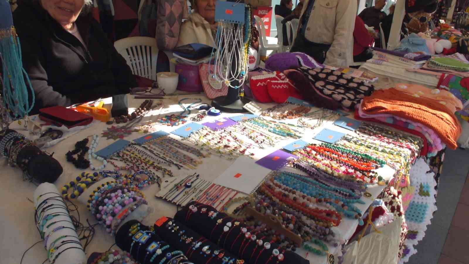 Balıkesir’de kadınların el emeği görücüye çıktı