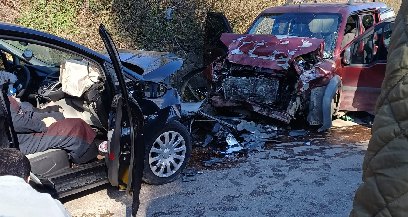 Ordu’da trafik kazası: 6 yaralı