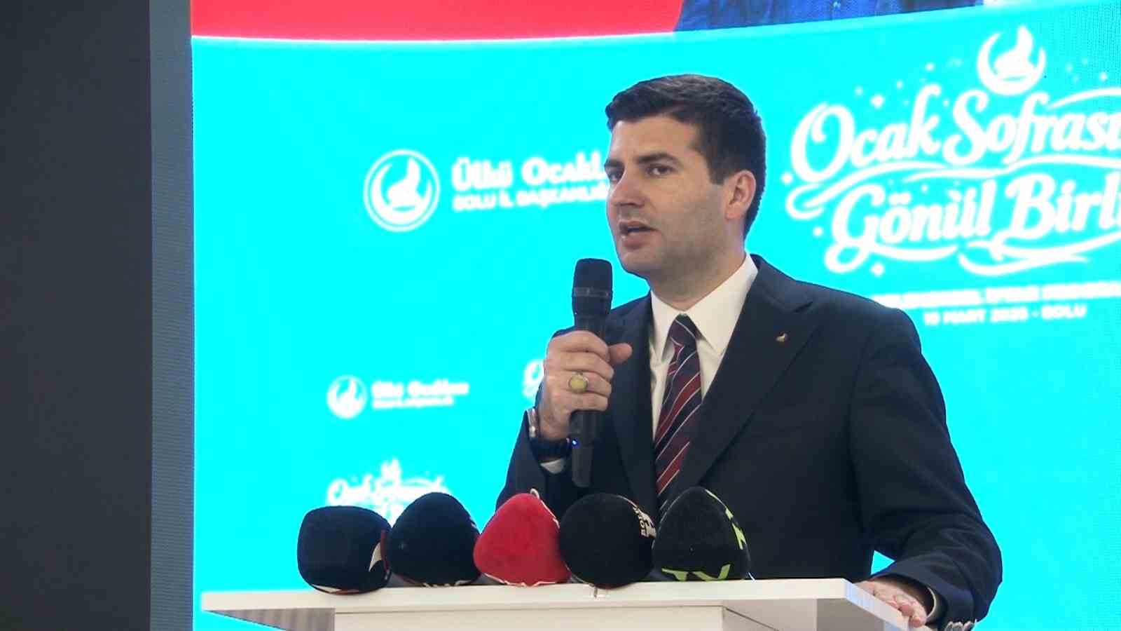 Ülkü Ocakları Genel Başkanı Yıldırım: 