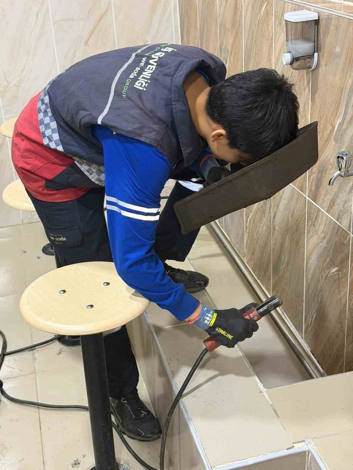 Metal Teknolojisi öğrencilerinden örnek çalışma