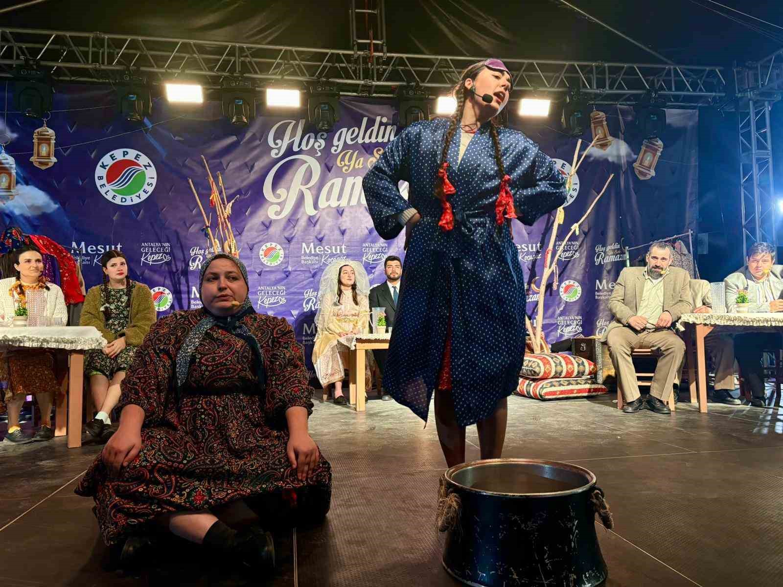 Kepez Kent Tiyatrosu’ndan Ramazan etkinliklerine sanatsal dokunuş