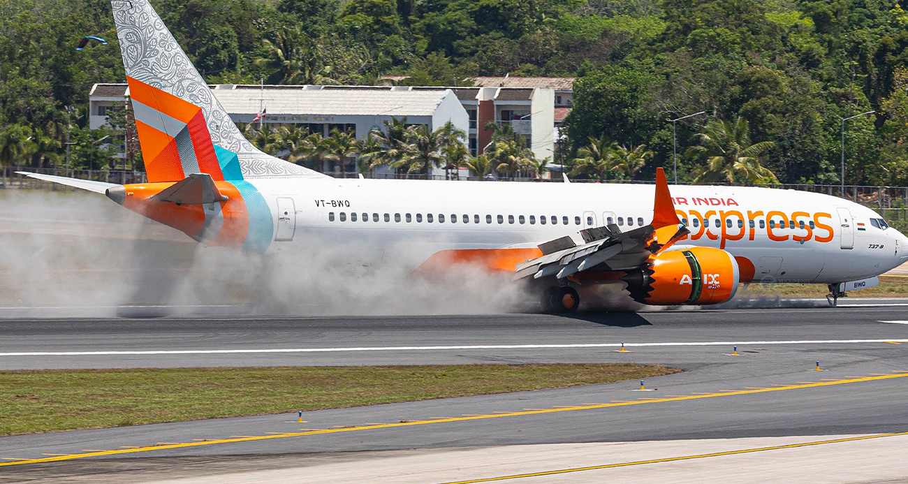 Tayland’da yolcu uçağı sert iniş yaptı: Uçağın iniş takımı koptu