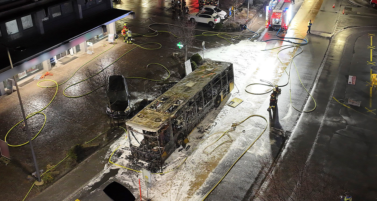 İsviçre'deki otobüs yangını failinin İsviçre vatandaşı olduğu açıklandı