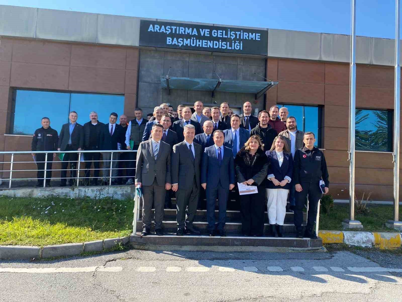 Samsun’da afet hazırlığı toplantısı